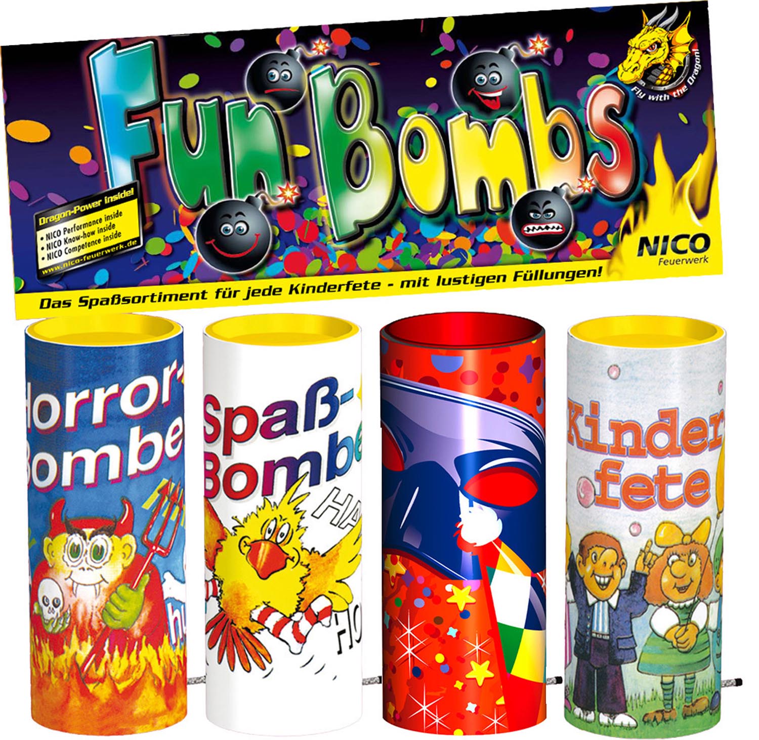 Fun Bombs, 4er-Beutel