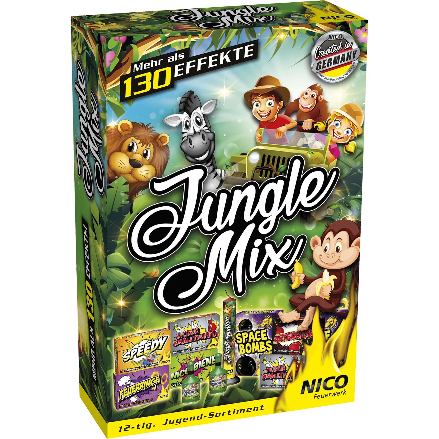 Jungle Mix, 12 Schachteln sortiert
