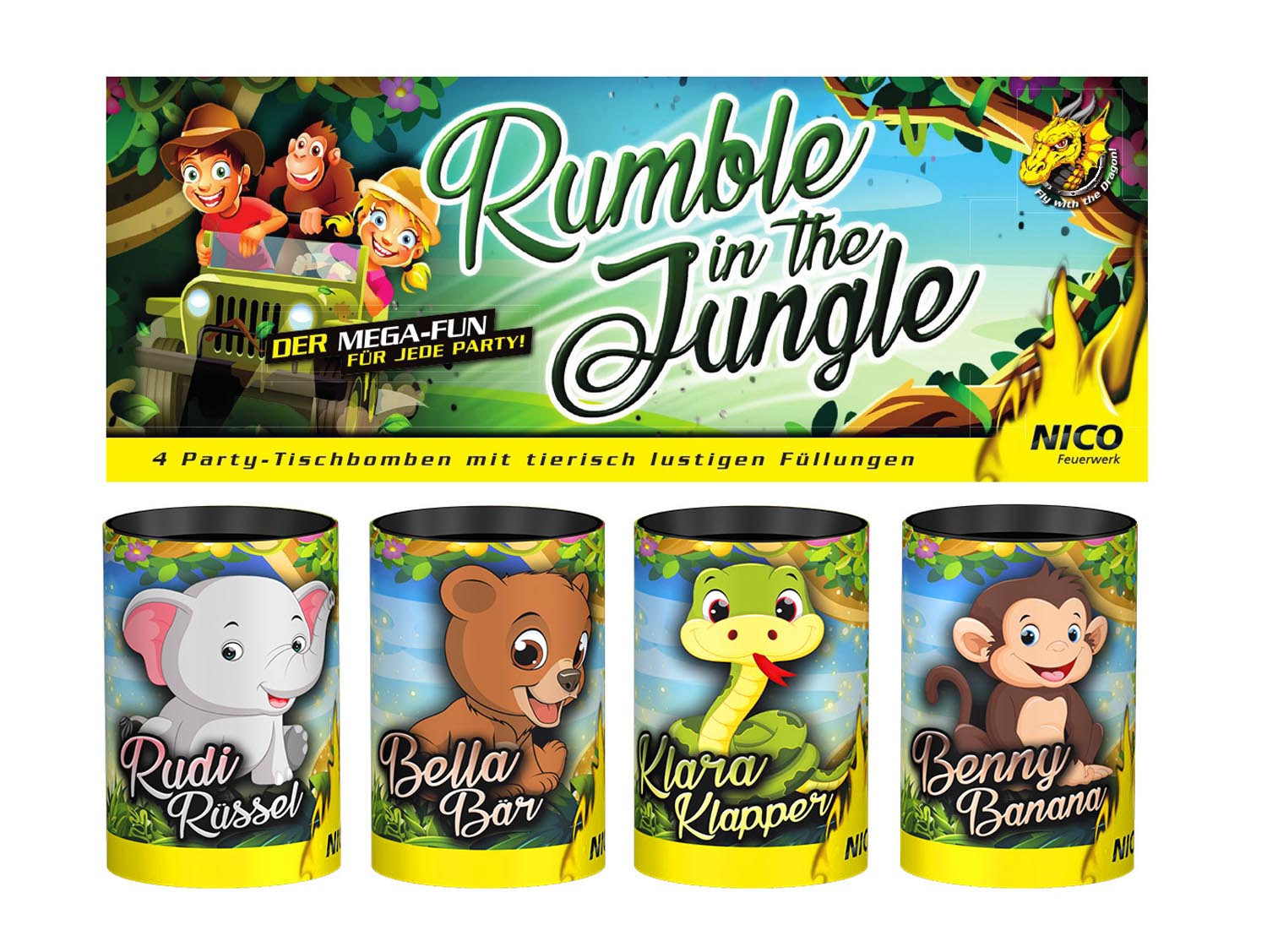 Rumble in the Jungle, 4er-Beutel