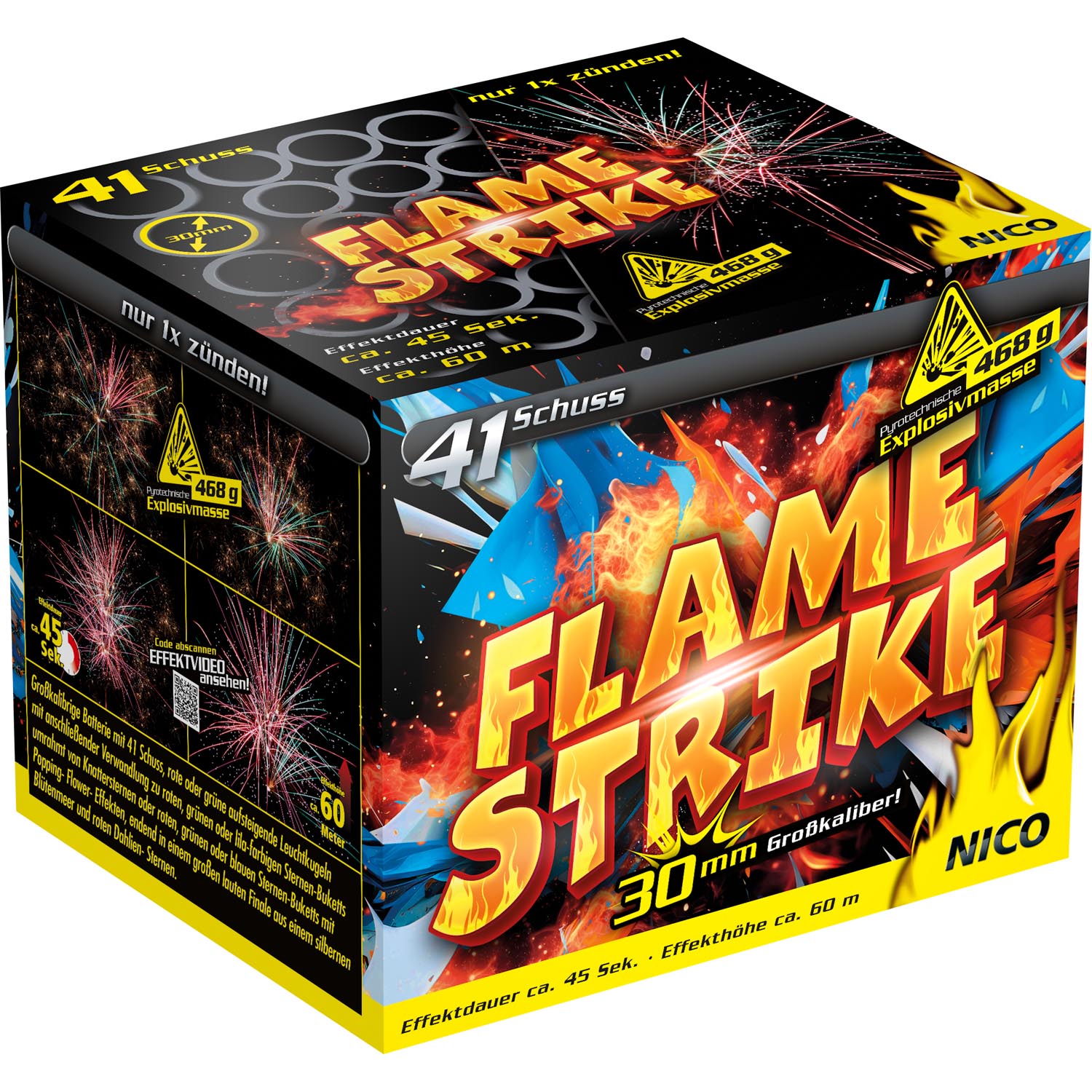 Flame Strike, 41 Schuss